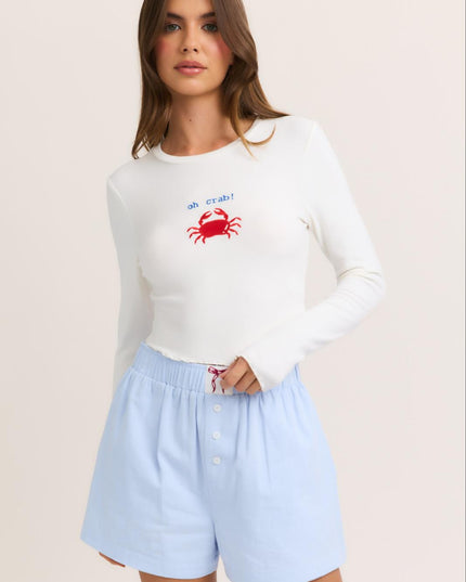 Oh Crab! Graphic Baby Tee