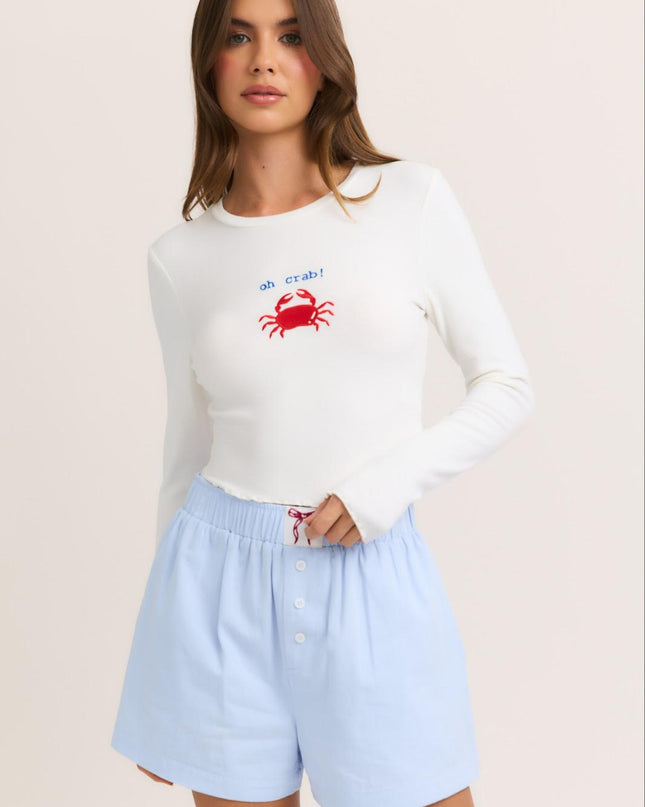 Oh Crab! Graphic Baby Tee