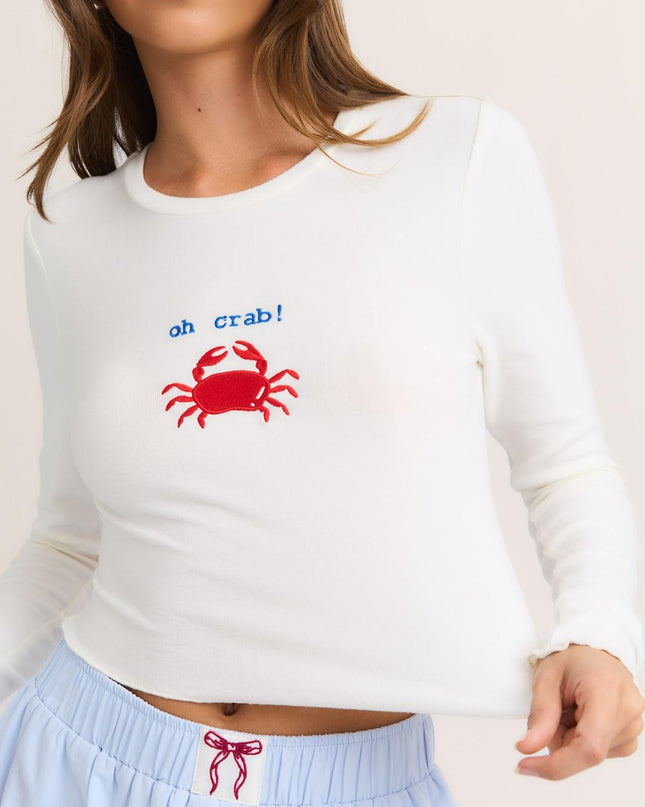 Oh Crab! Graphic Baby Tee