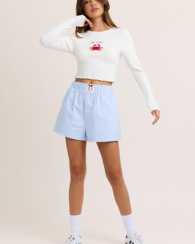 Oh Crab! Graphic Baby Tee