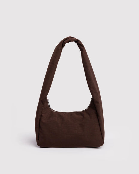Baggu Small Nylon Meringue Bag - Coffee