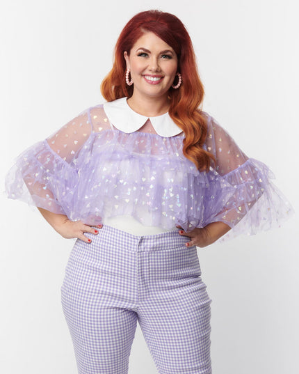 lavender haze top