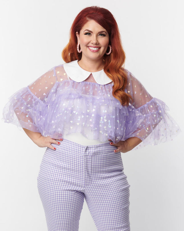 lavender haze top