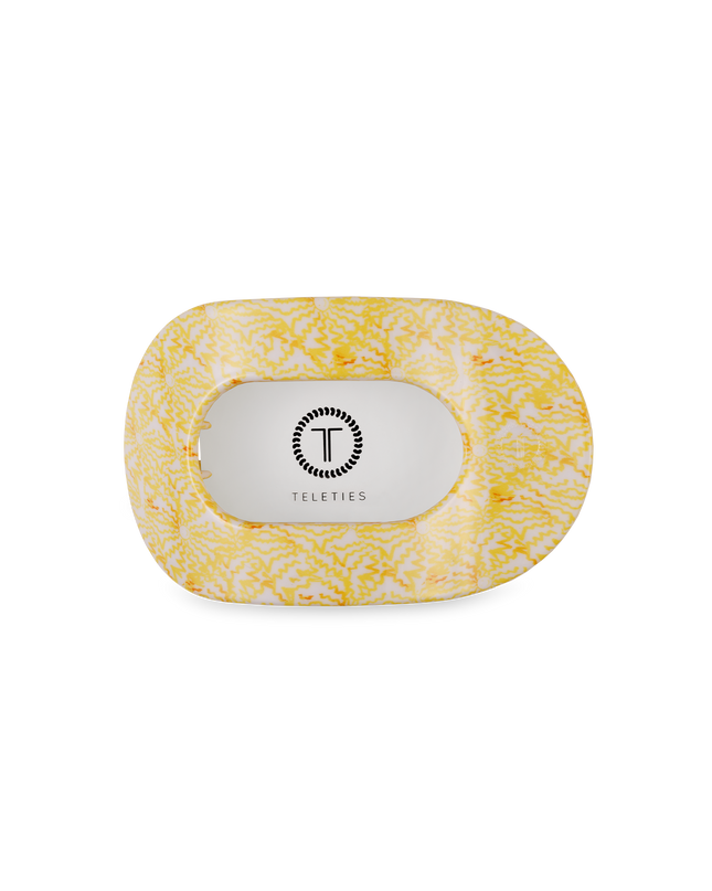 Teleties - Fun in the Sun -  Small Flat Round Hair Clip