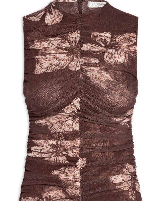 Rio Nights Ruched Floral Top