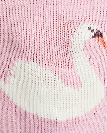 Swan Lake Pink Sweater