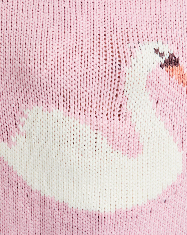 Swan Lake Pink Sweater