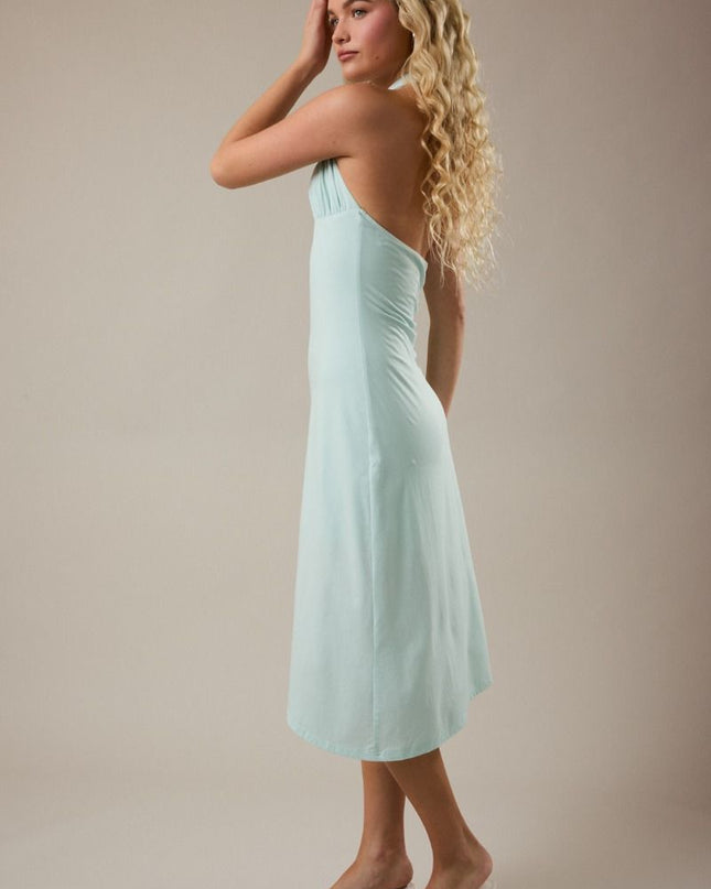 Baby Girl Blue Halter Dress