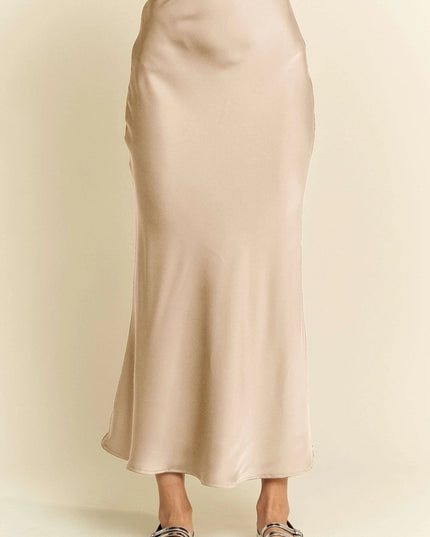Champagne Bubbles Midi Skirt