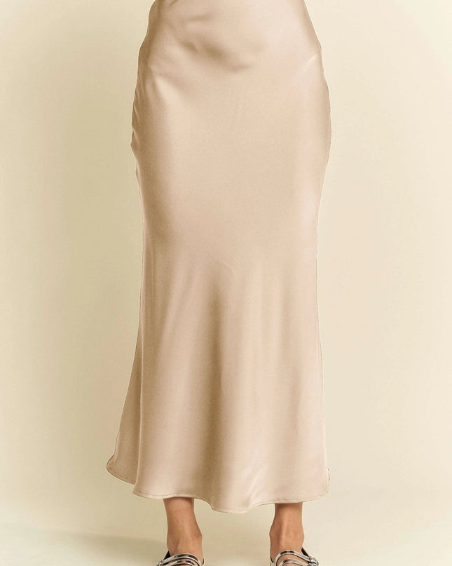 Champagne Bubbles Midi Skirt