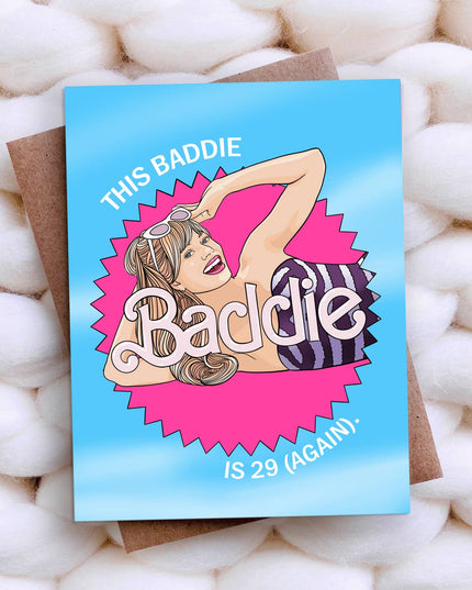 29 (again) Barbie Baddie Card