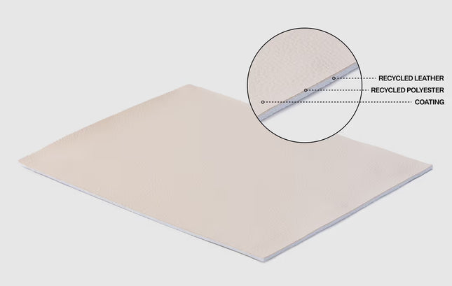 Baggu Small Recycled Leather Crescent Bag - Brown