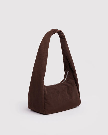 Baggu Small Nylon Meringue Bag - Coffee