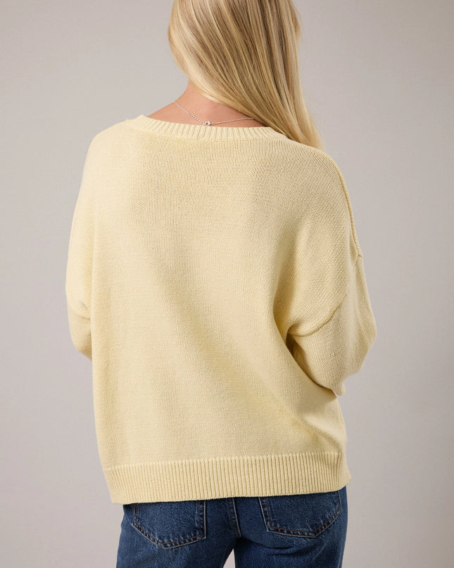 Sardine Queen Pullover Knit Sweater