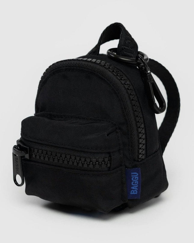 Baggu Backpack Charm - Black