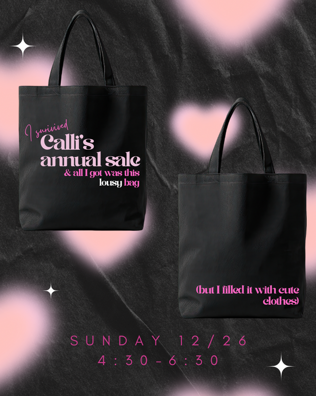 Bag Sale Presale