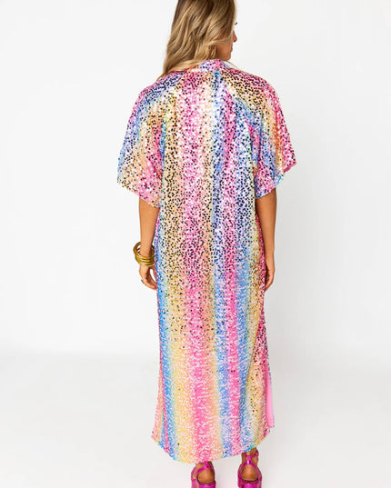 LEIGHTON SEQUIN MIDI DRESS - LOVING ME