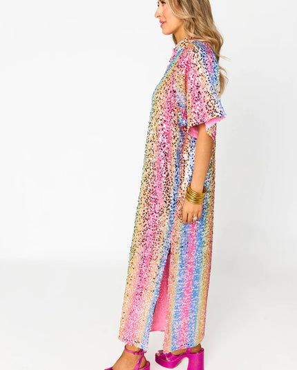 LEIGHTON SEQUIN MIDI DRESS - LOVING ME