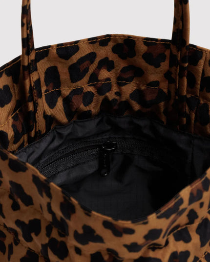 Baggu Nylon Drawstring Bag - Leopard