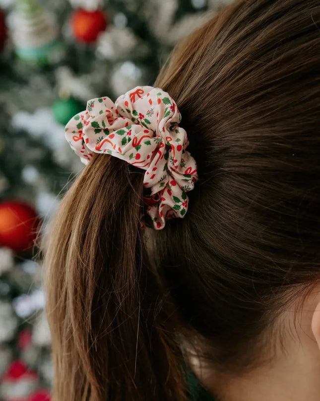 Teleties Silk Scrunchies - Blushmas - Small