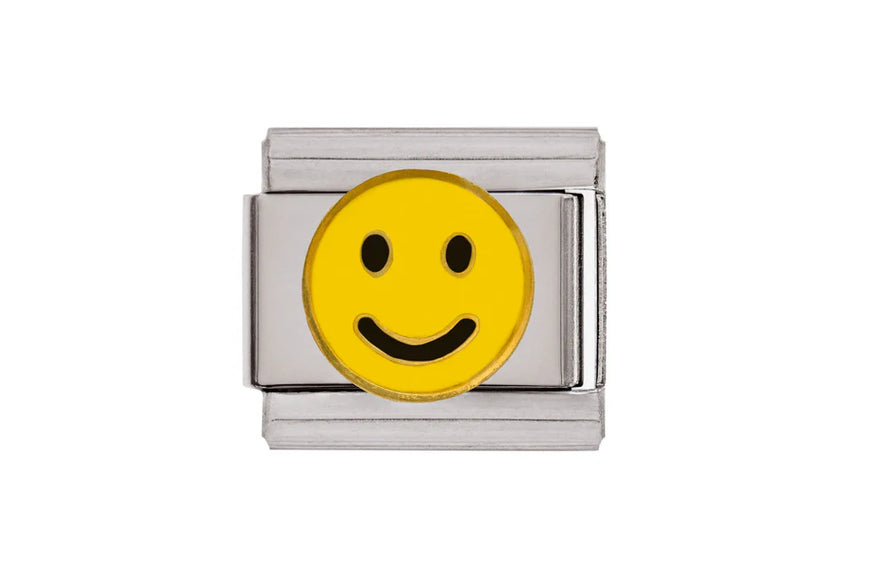 Italian Charm - Smiley Face