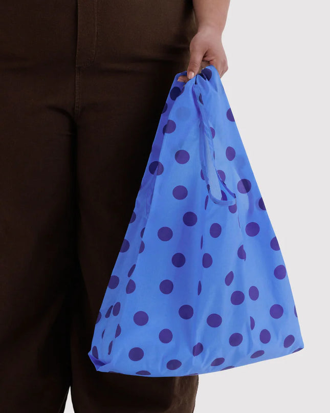 Standard Baggu - Blue Polka Dot