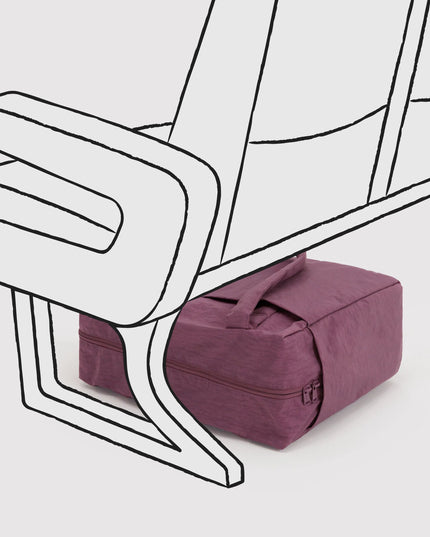 BAGGU SMALL CLOUD CARRY-ON - WILD PLUM