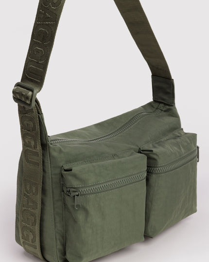 BAGGU MEDIUM CARGO CROSSBODY - CAPER