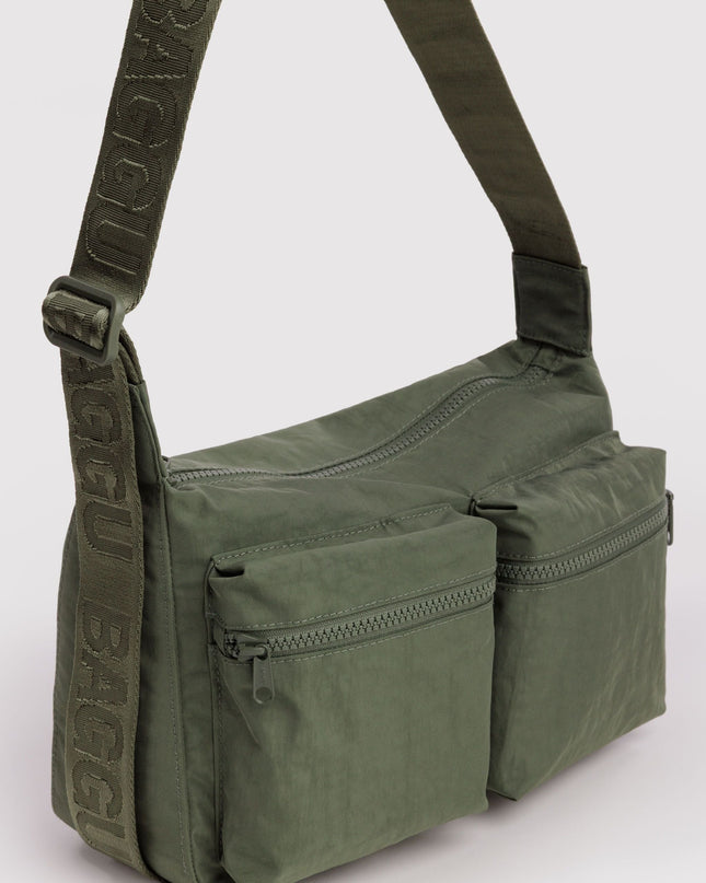 BAGGU MEDIUM CARGO CROSSBODY - CAPER