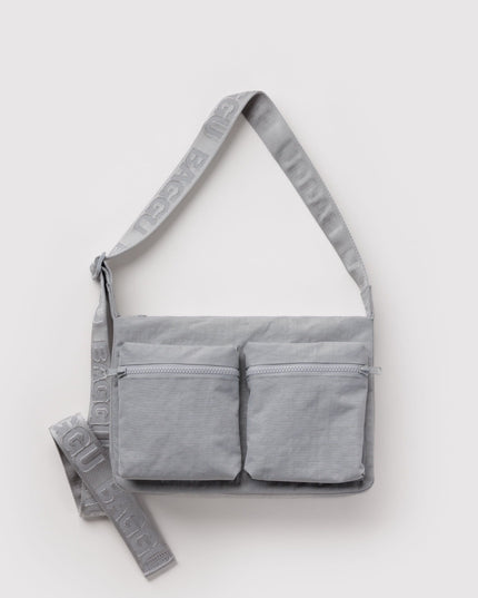 BAGGU MEDIUM CARGO CROSSBODY - FOG