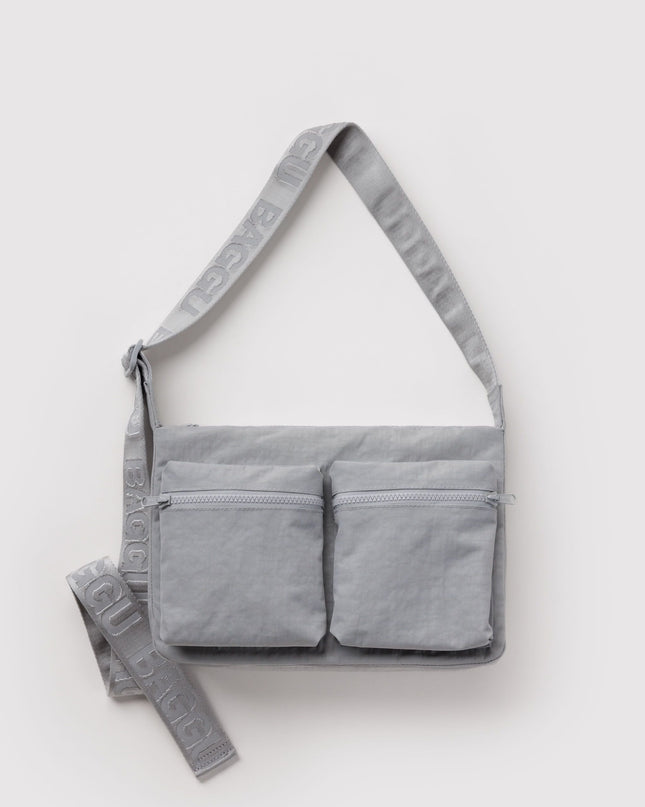 BAGGU MEDIUM CARGO CROSSBODY - FOG