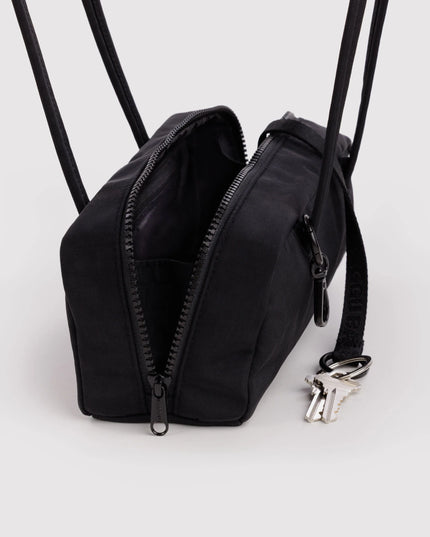 BAGGU SMALL NYLON BOWLER BAG - BLACK