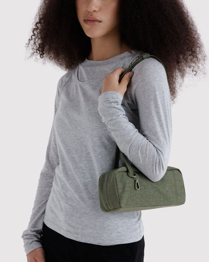 BAGGU SMALL NYLON BOWLER BAG - CAPER