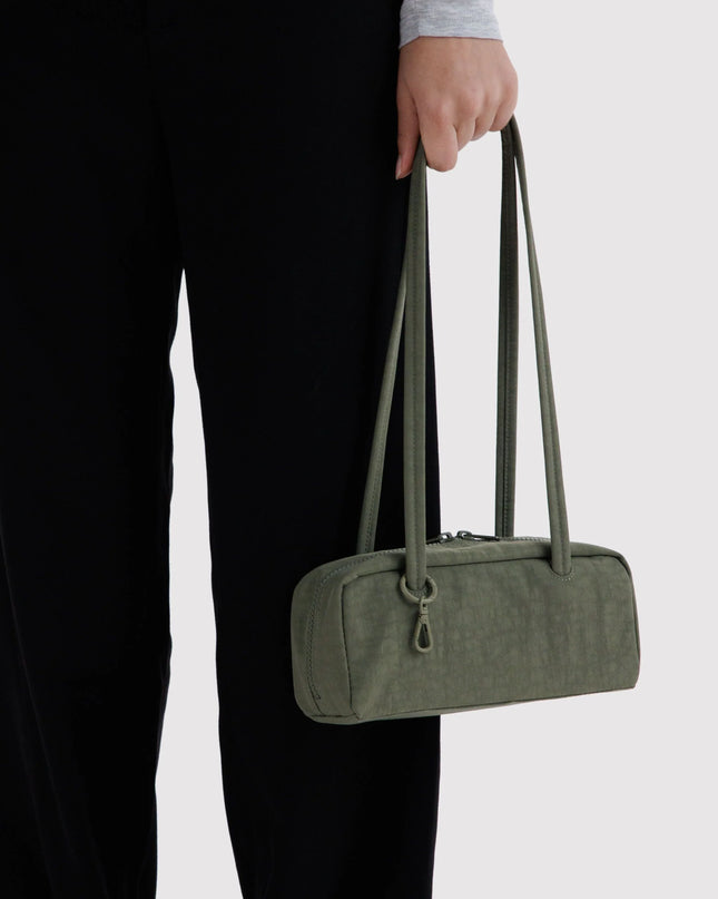 BAGGU SMALL NYLON BOWLER BAG - CAPER