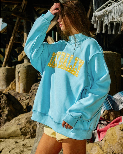 Lollygag & Dilly Dally Reversible Mockneck