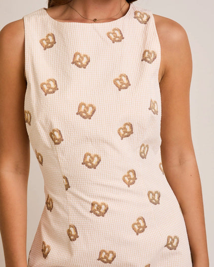 Twist & Shout Preztel Print Mini Dress