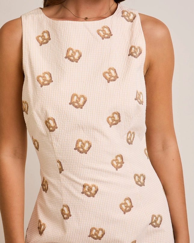 Twist & Shout Preztel Print Mini Dress