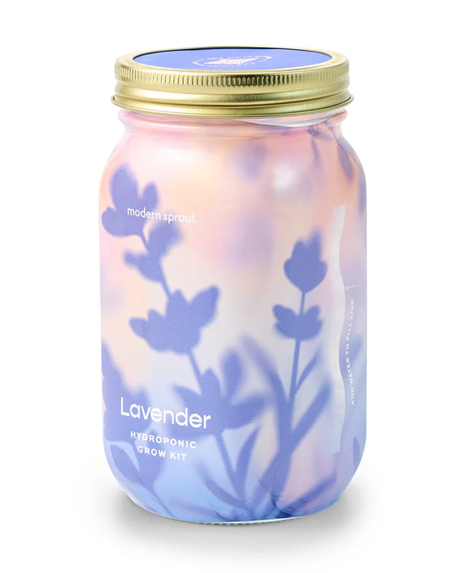 Modern Sprout - Garden Jars - Organic Herbs - Lavender