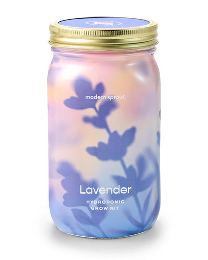 Modern Sprout - Garden Jars - Organic Herbs - Lavender