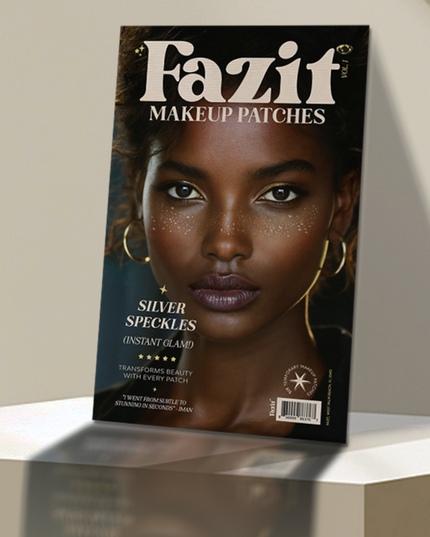 Fazit - Silver Stardust Speckle Makeup Patches
