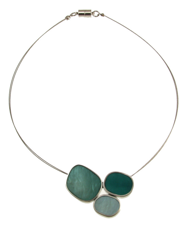 Origin 3 Piece Necklace-Mermaid Green