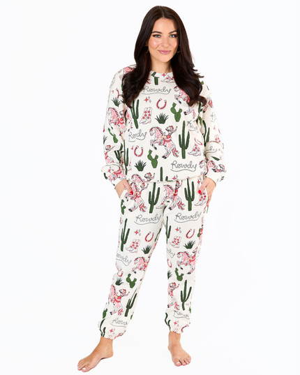 Davis Loungewear Set - Giddy Up