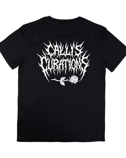 Calli’s Death Metal Font Tee