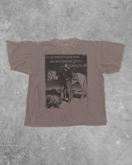 Clandestine Underground Cowboy Like Me Tee