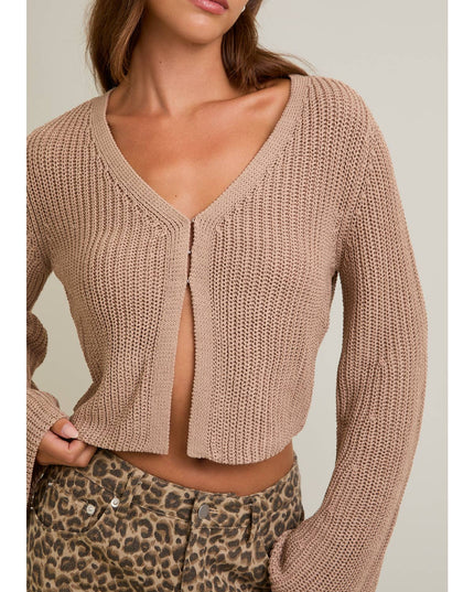 Heartbeat on the High Line Cardigan - Tan