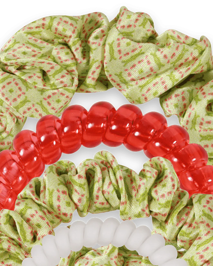 Berry Cozy Mix Pack Hair Ties - Teleties