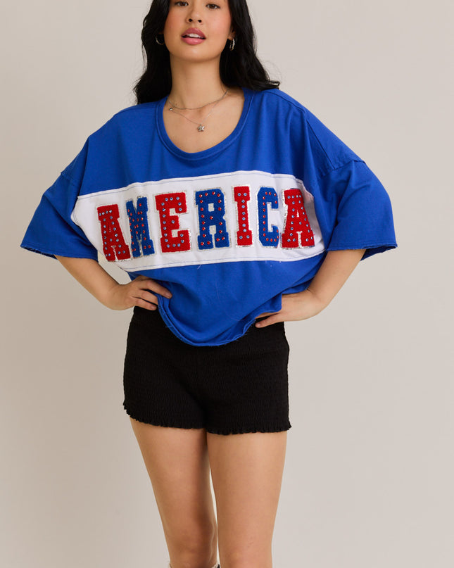 Miss Americana Shine Boxy Crop Top