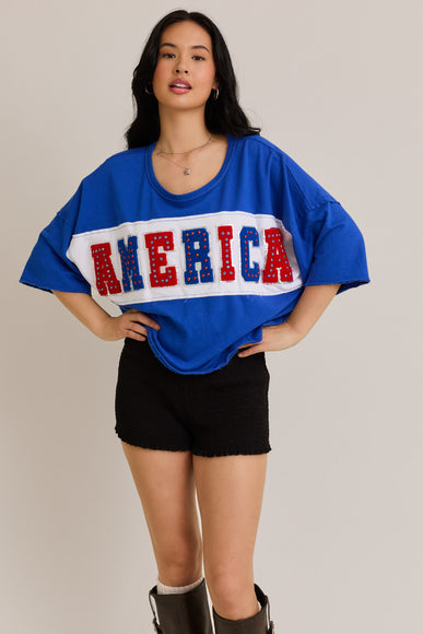 Miss Americana Shine Boxy Crop Top