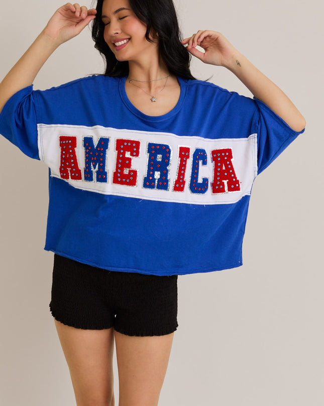Miss Americana Shine Boxy Crop Top