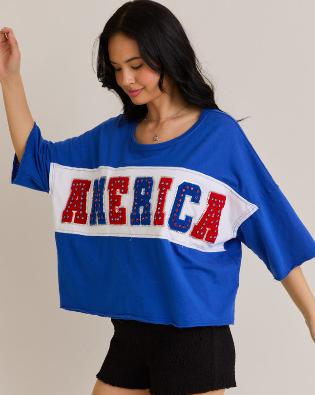 Miss Americana Shine Boxy Crop Top